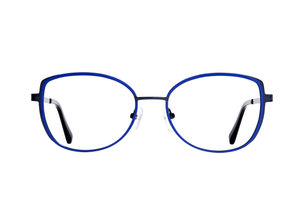 Stainless steel elegant frame with blue color