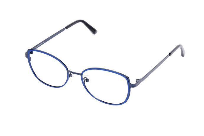 Stainless steel elegant frame with blue color