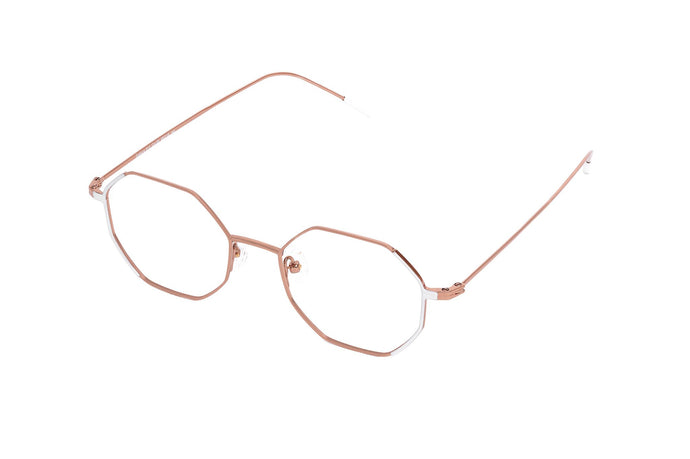 Buy Shiny Gold Eyeglasses Frame Online